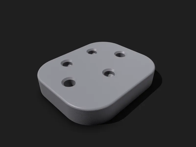 Computer Vision Adapter Plate for Daheng Imaging Mer2