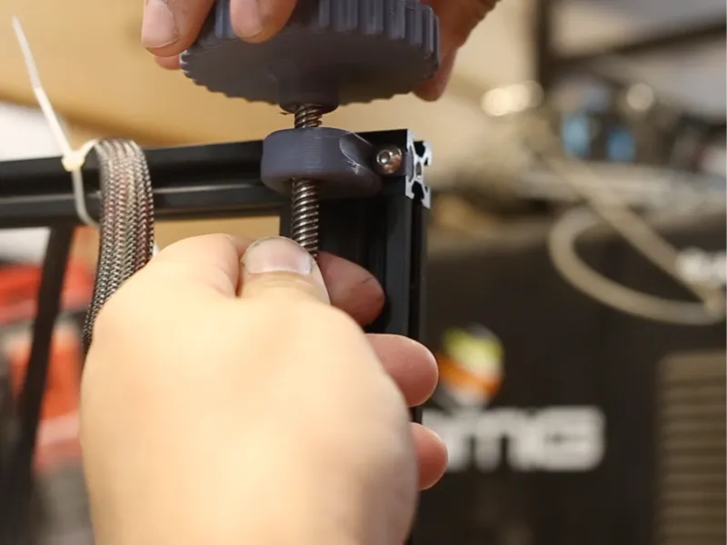 Ender 3 to Laser Cutter Conversion: Z Axis Knob