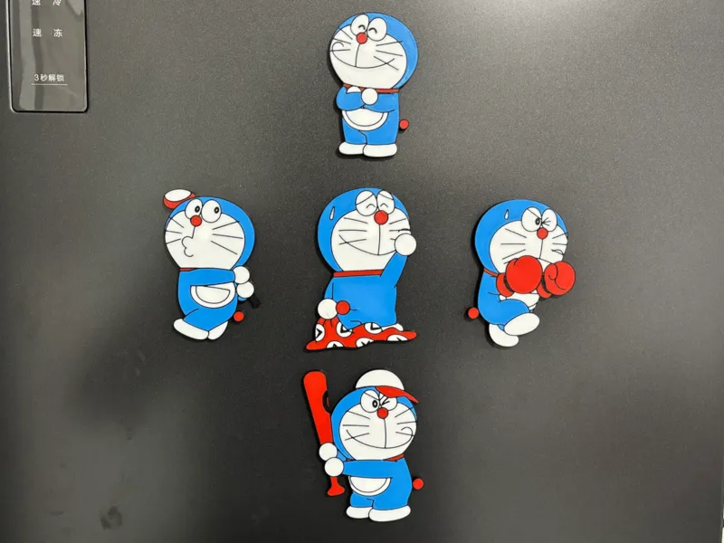 4色Four Colour哆啦A梦Doraemon冰箱贴2（需要AMS）