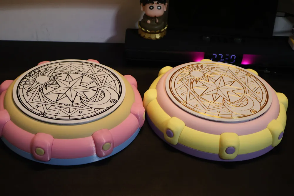 Magic Circle - Rotating Display Stand - Free 3D Print Model - MakerWorld