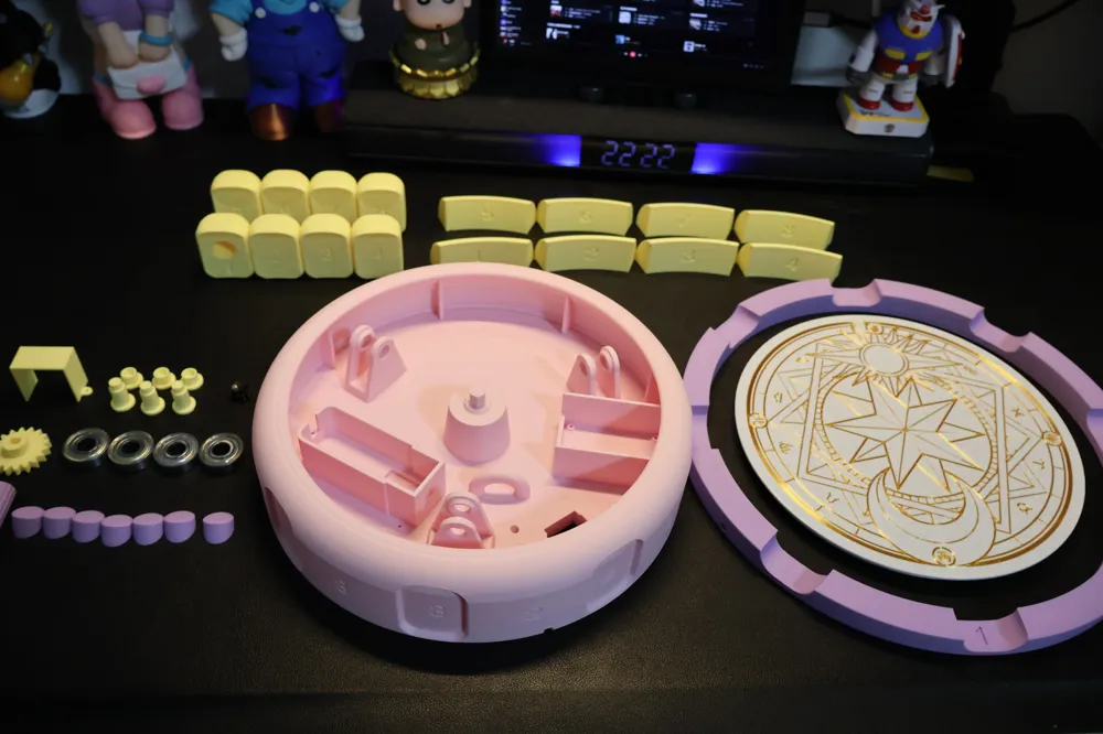 Magic Circle - Rotating Display Stand - Free 3D Print Model - MakerWorld