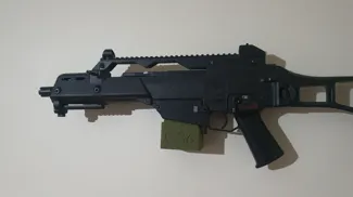 G36 airsoft wall holder