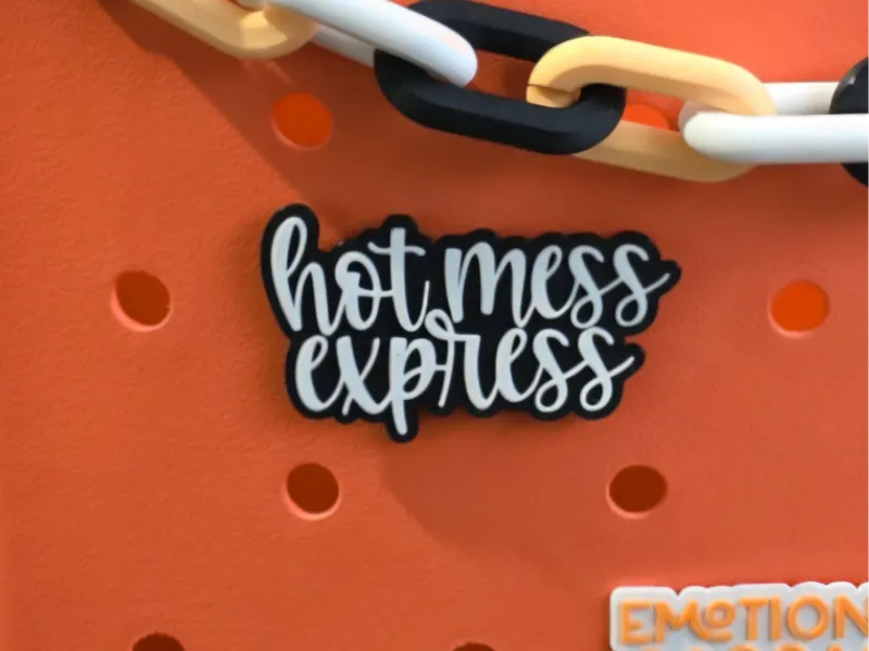 Hot Mess Express Bogg Charm