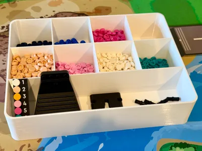 9 or 12 Sorting Compartments Organizer with Lid