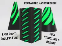 Rectangle Passthrough Print Profile