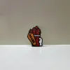 Refrigerator magnet version (four 4x2 holes)