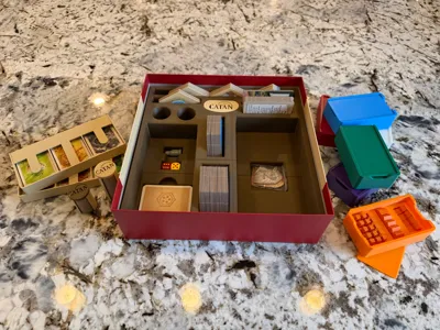 Catan 6th Edition and Expansion Box Organizer