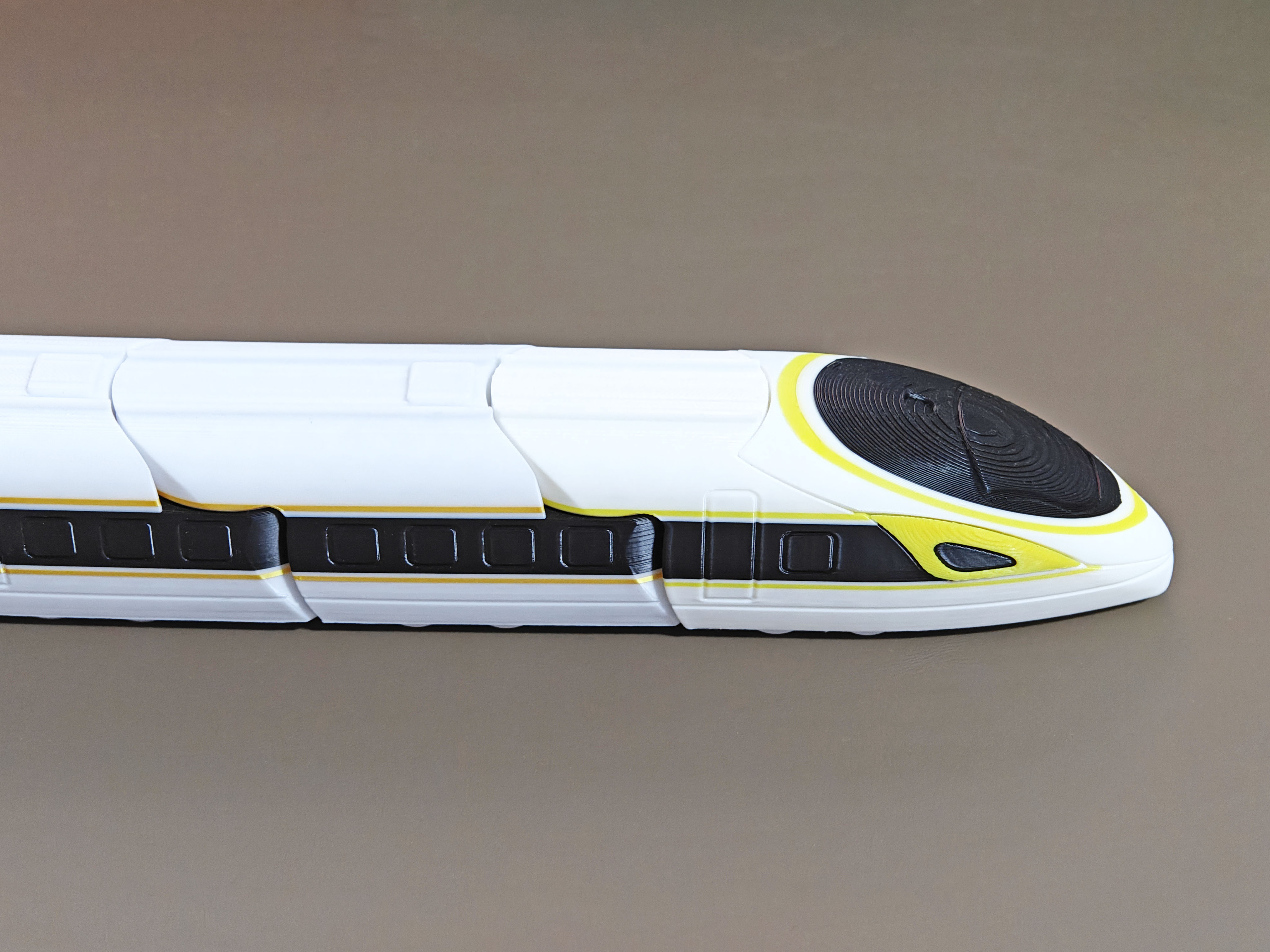 Miniatura 2 do modelo 3D 复兴号高铁动车HIGH SPEED TRAIN-迷你火车