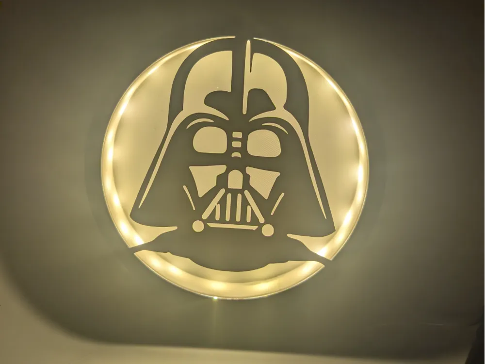 TOPPER DA SCRIVANIA Luce Notturna Illusione Lampada Telecomando EUR 15