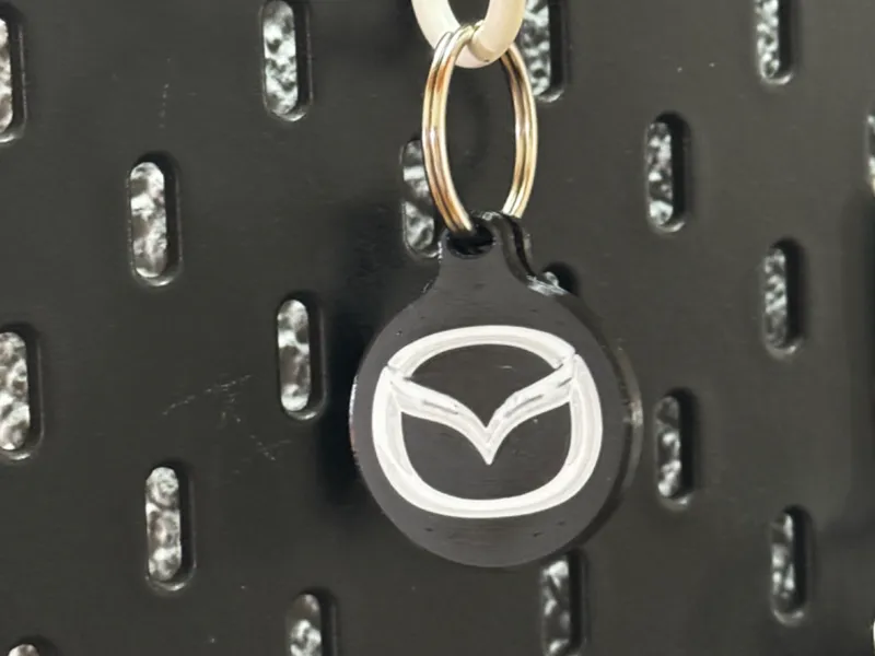 AirTag Keychain - Mazda