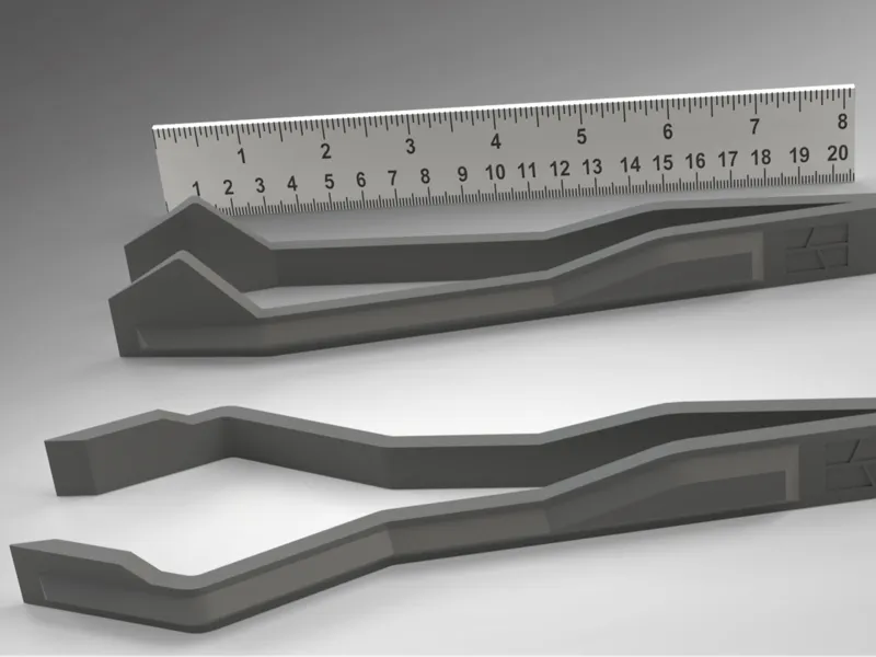 Tweezers LARGRE 8" 200mm LONG