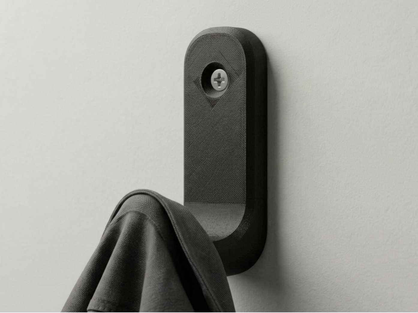 Wall Hook M6 - 7mm Hole - very resistant