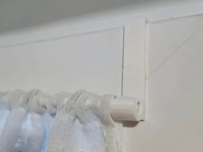 REINFORCED CURTAIN ROD HOOKS