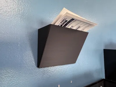 Small Wall File Holder