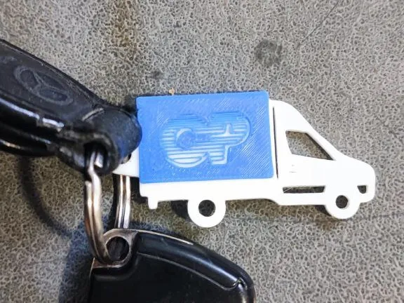 Furgone Mercedes Sprinter Keychain