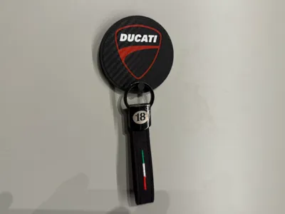 Key holder for Ducati