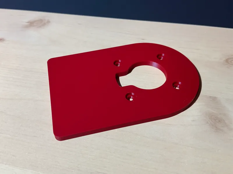 Milwaukee Trim Router Extended Base Plate