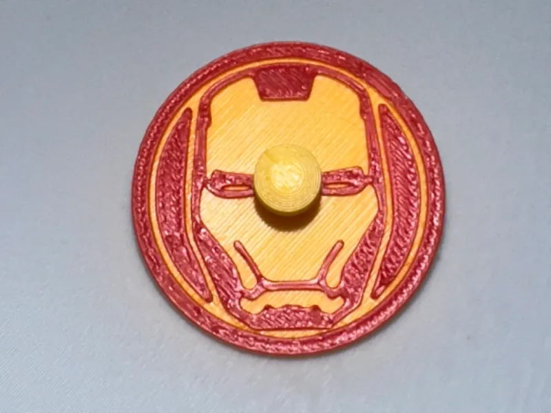 Ironman Spinning Top
