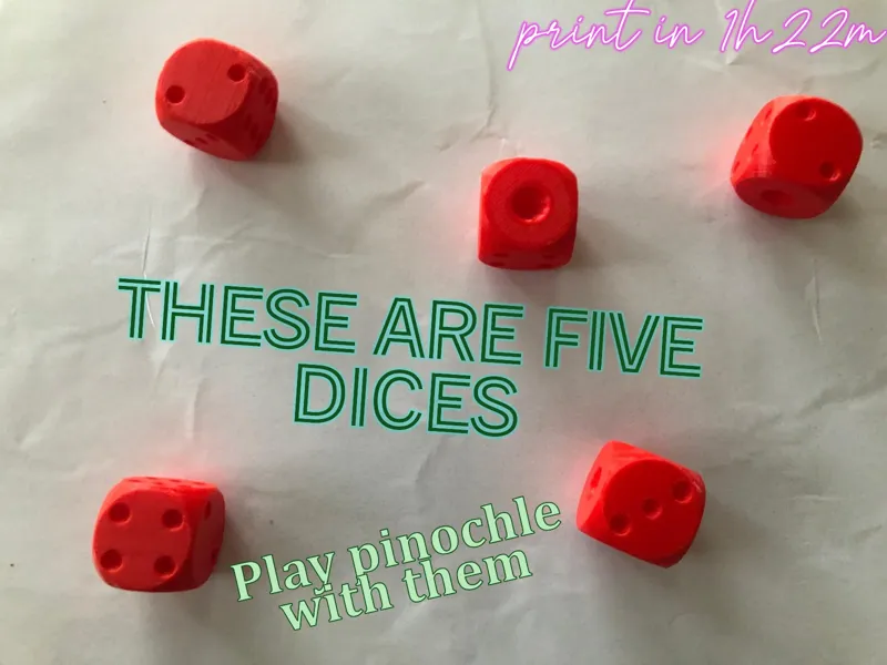 Large hand-held dices