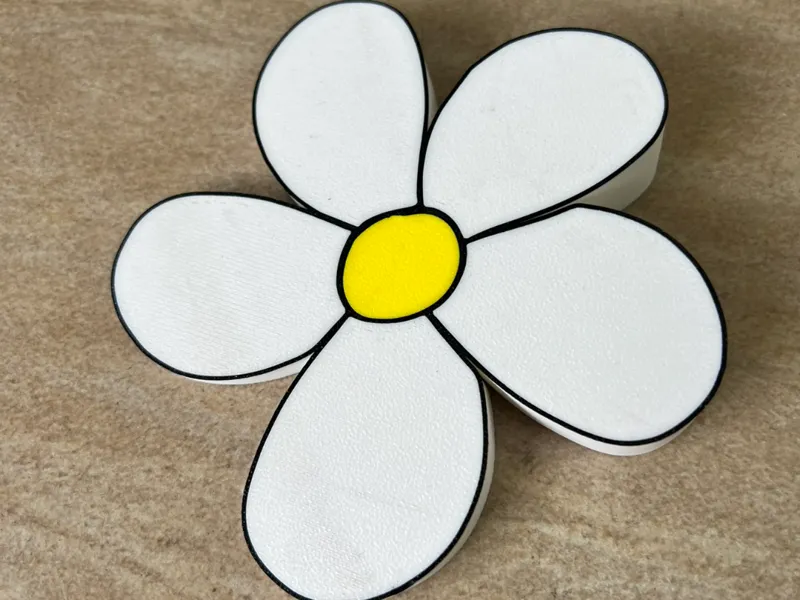Flower daisy door stopper