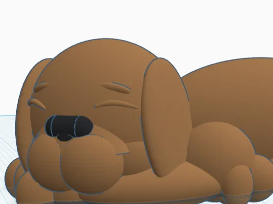 sleeping dog