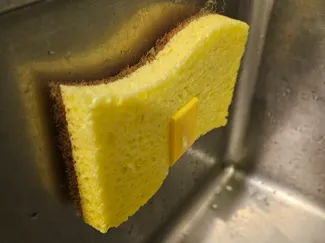 sponge clip - minimalist