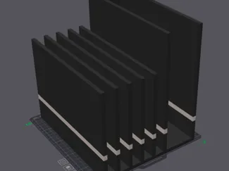 Desk Binder and file holder