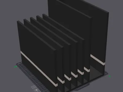 Desk Binder and file holder