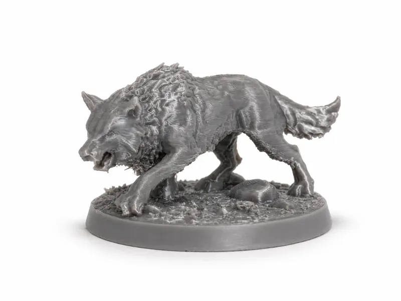 Ashfang-Wolf of the Breach-Dnd 28mm mini