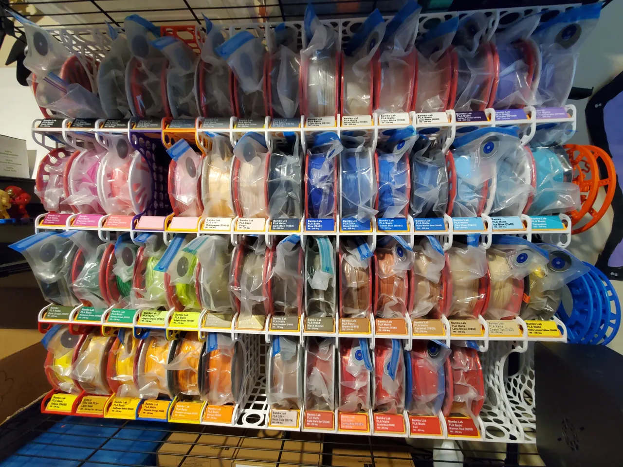 Stacking Vertical Filament Storage view 2