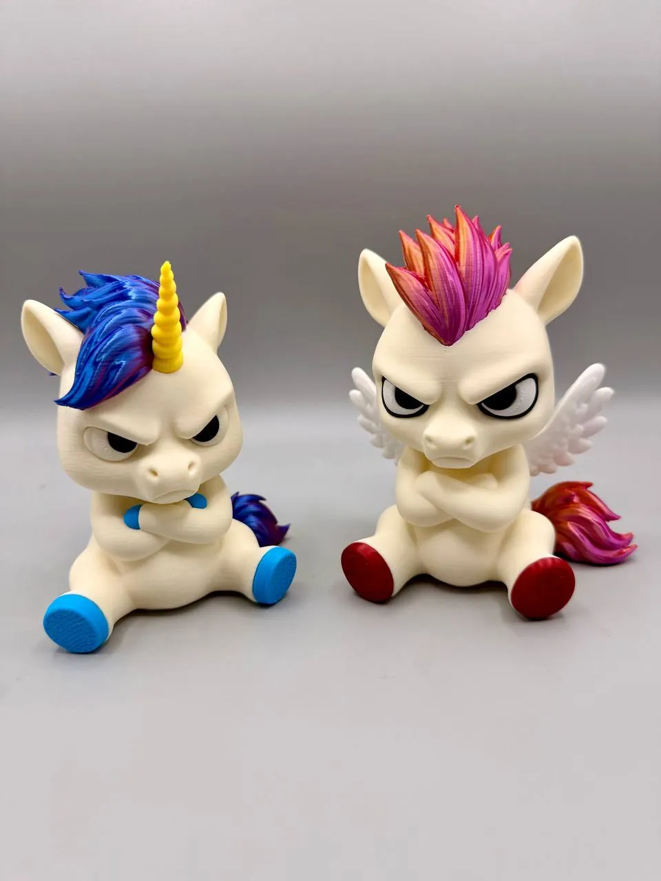 Grumpy Unicorn - Free 3D Print Model - MakerWorld
