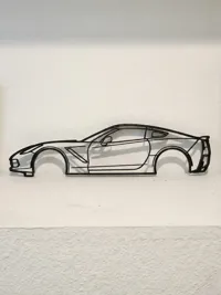 Déco murale Chevrolet Corvette C7 — photo 3