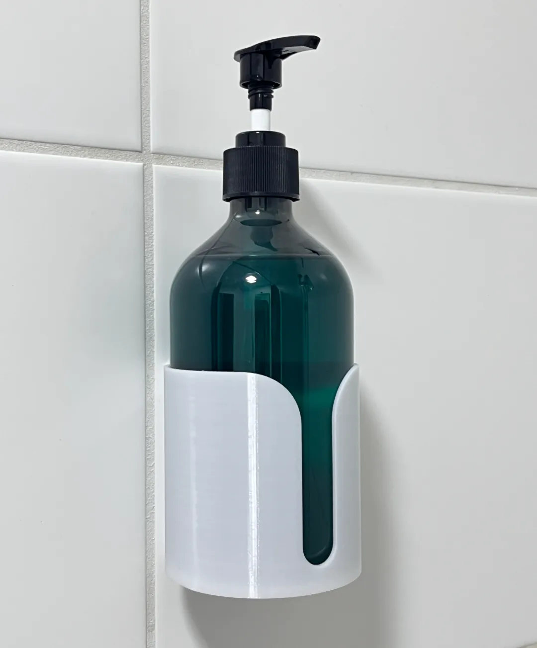 Soap dispenser wall mount holder - Free 3D Print Model - MakerWorld