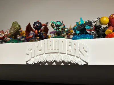 Basic Logo Design Process Skylanders logo - Free 3D Print Model - MakerWorld