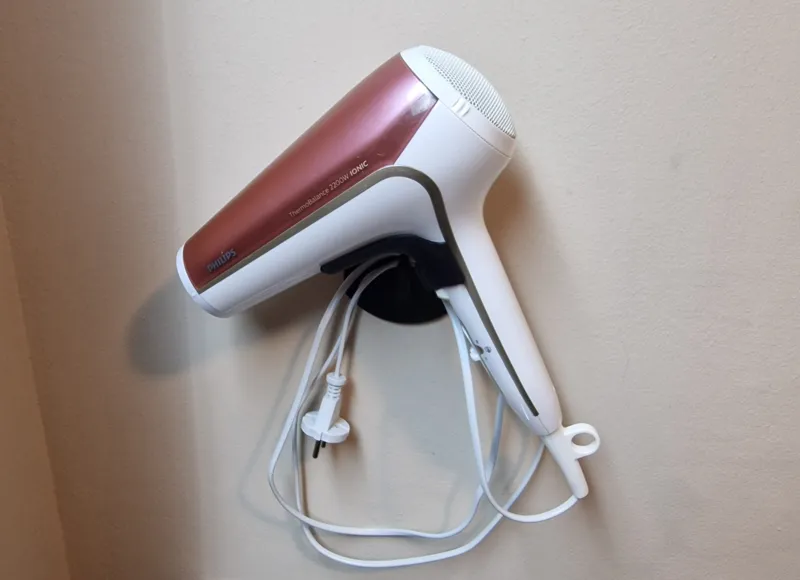 Wall mount for Philips Hairdryer