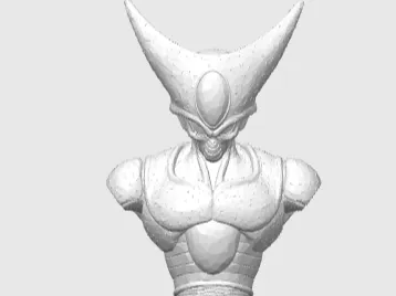 Busto Cell prima forma Dragon Ball Z 