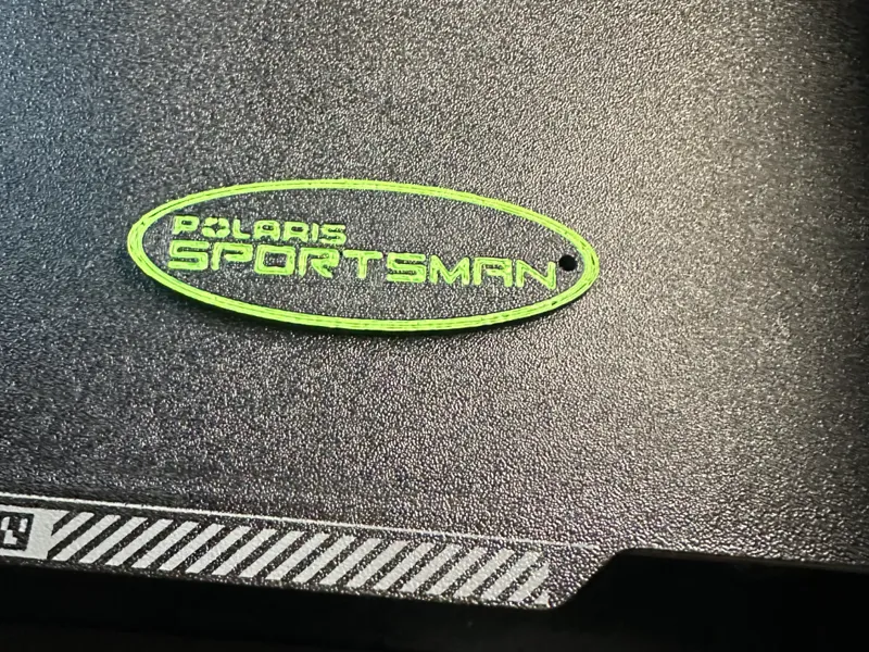 Polaris sportman keychain