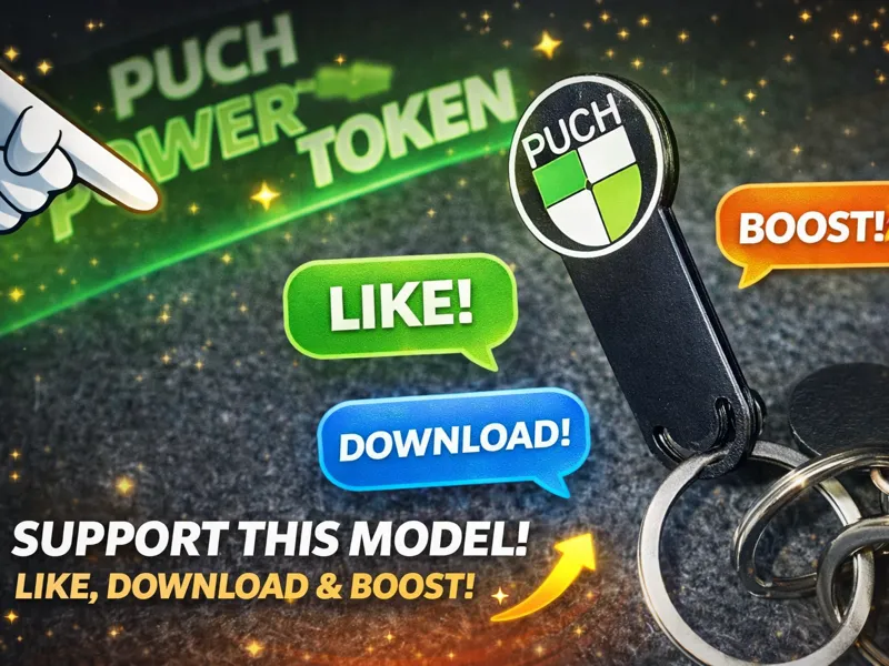 PUCH Power Token–Einkaufswagenchip mit Kultfaktor