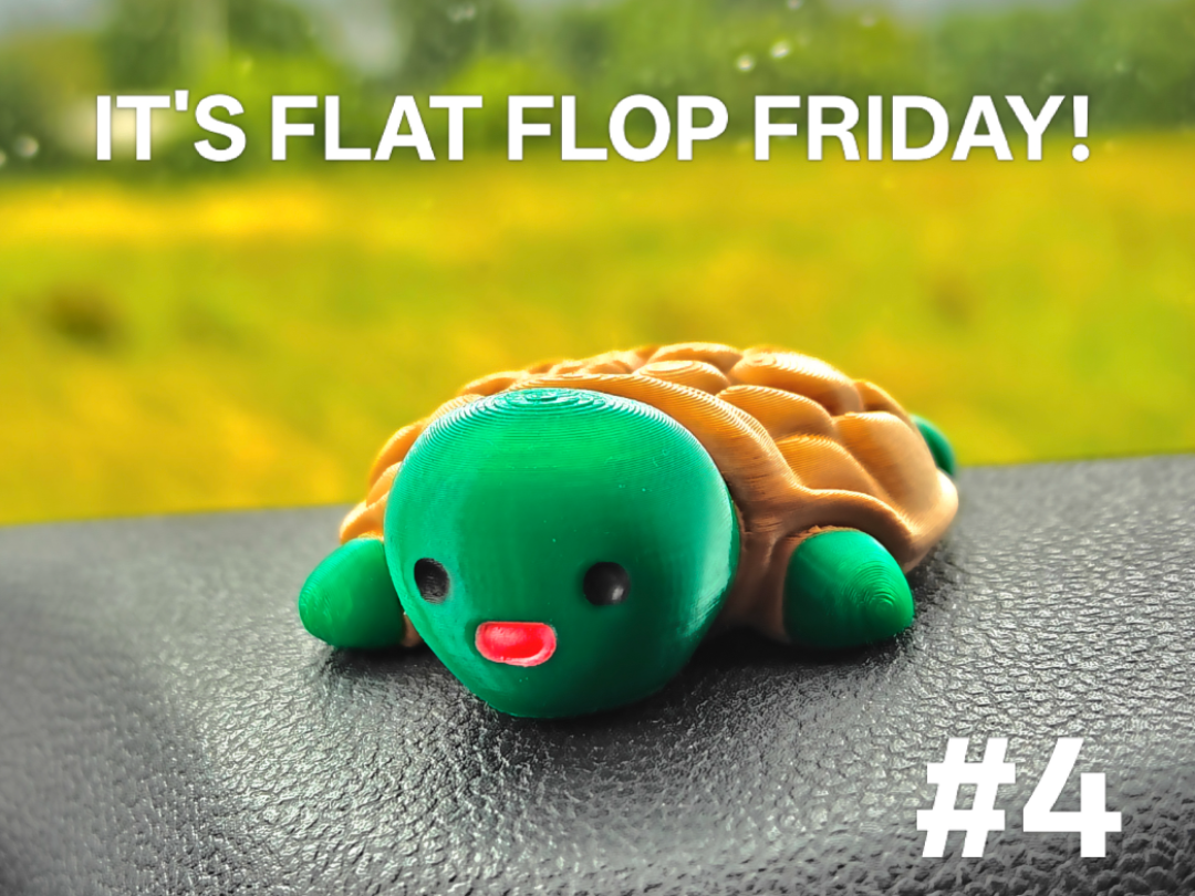 Chibi Turtle - FLAT FLOP FRIDAY! #4