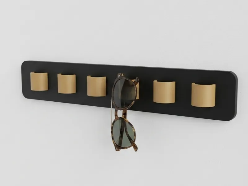 Wall Mount Sunglasses Holder