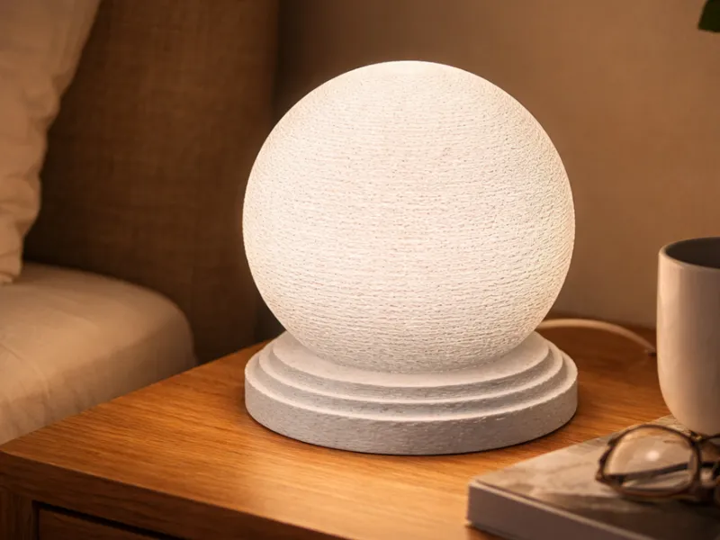 stone bollard lamp