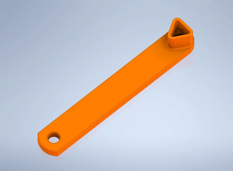 Bollard key 17 mm