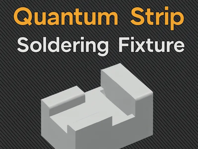 Quantum Strip Holder for Direct solder kit 