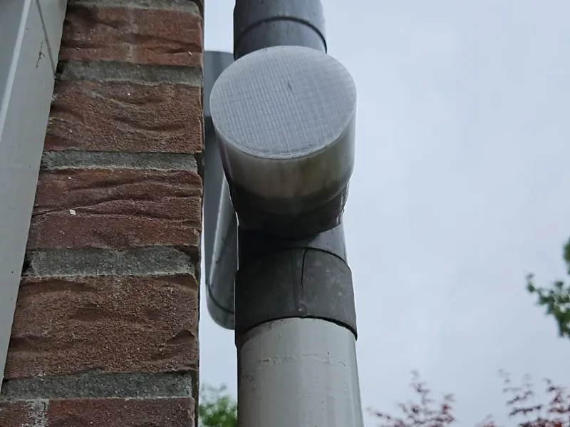 PVC 80mm end cap