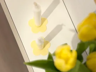 Flower Candle Holder