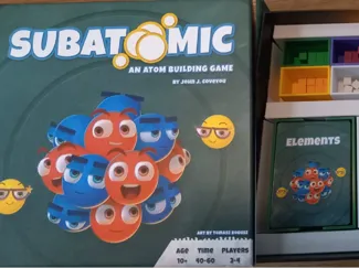 Subatomic board game insert