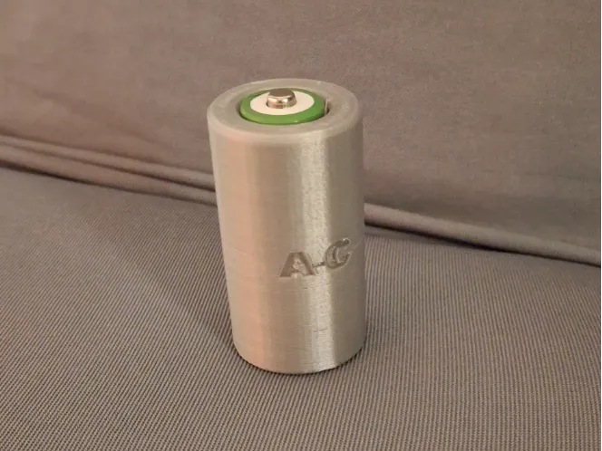 Battery adapter A to C
