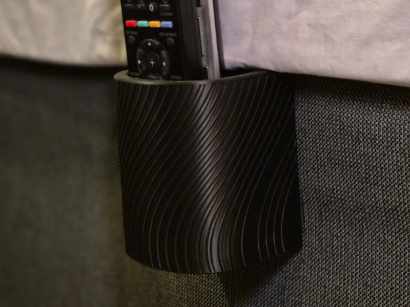 Bed Remote Storage Holder Basket Bin