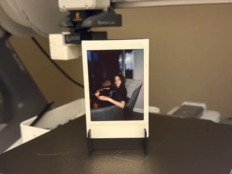 Simple Polaroid Instax Mini Stand (54x86mm)