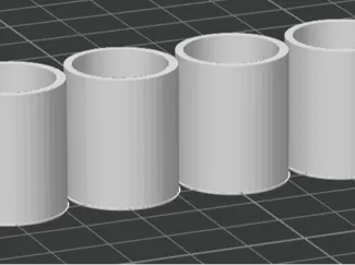 5/8 to 3/4 inches dowel adapter